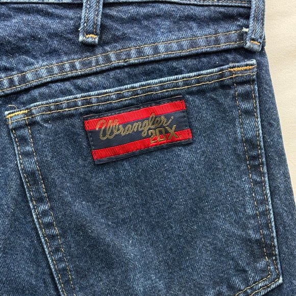 Wrangler 20X Men's Straight Jeans Blue - Size W34 x L34 - Picture 5 of 7